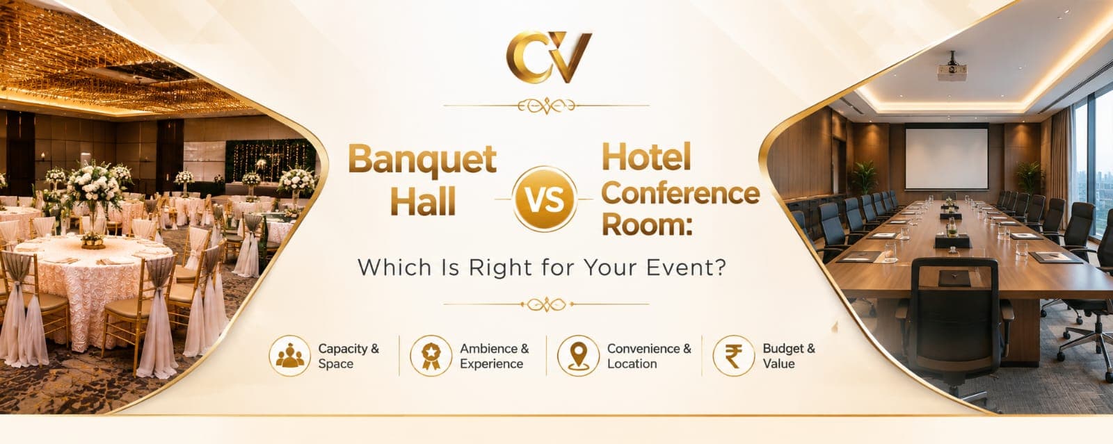 Banquet Hall vs Hotel Conference Room: Which Is Ri...